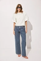 Puff-Sleeved Blouse