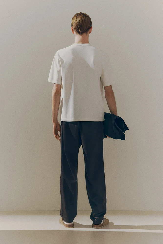 Regular-Fit Knit T-Shirt