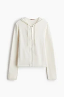 Chenille Hooded Jacket