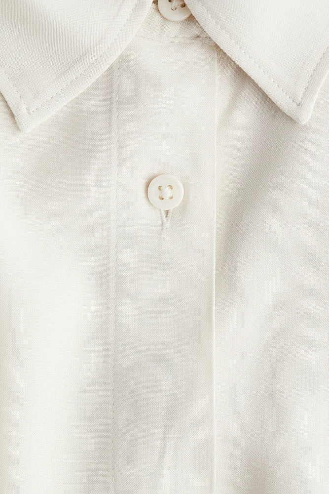 MAMA Before & After Tie-Belt Shirt
