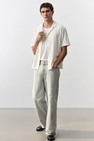 Regular-Fit Jersey Resort Shirt