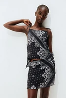 Tie-Detail Beach Skirt