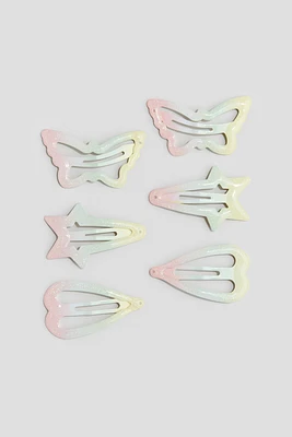 Lot de 6 barrettes