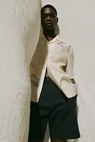 Relaxed-Fit Poplin Shorts