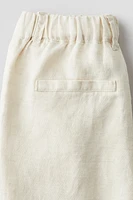 Loose-Fit Linen Pants