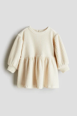 Textured Jersey Dress