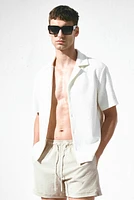 Seersucker Swim Shorts