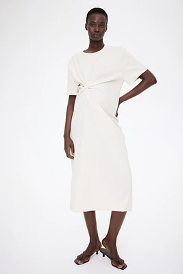 MAMA Knot-Detail Dress