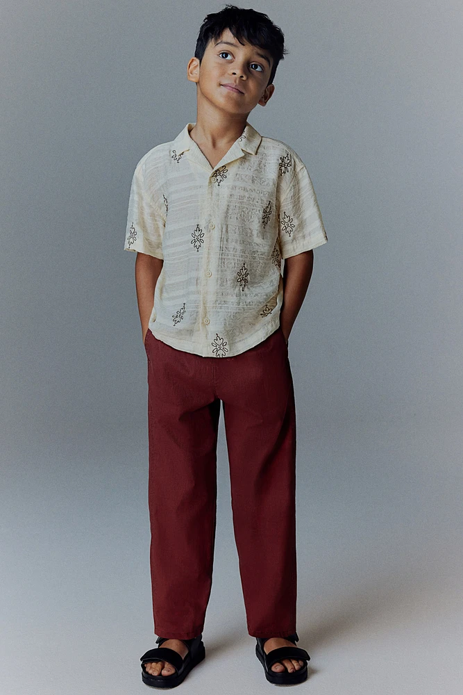 Embroidered Resort Shirt
