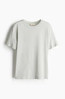 Silk-blend T-shirt