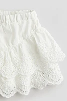 Broderie anglaise skirt