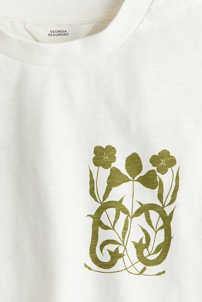 Printed Cotton T-Shirt