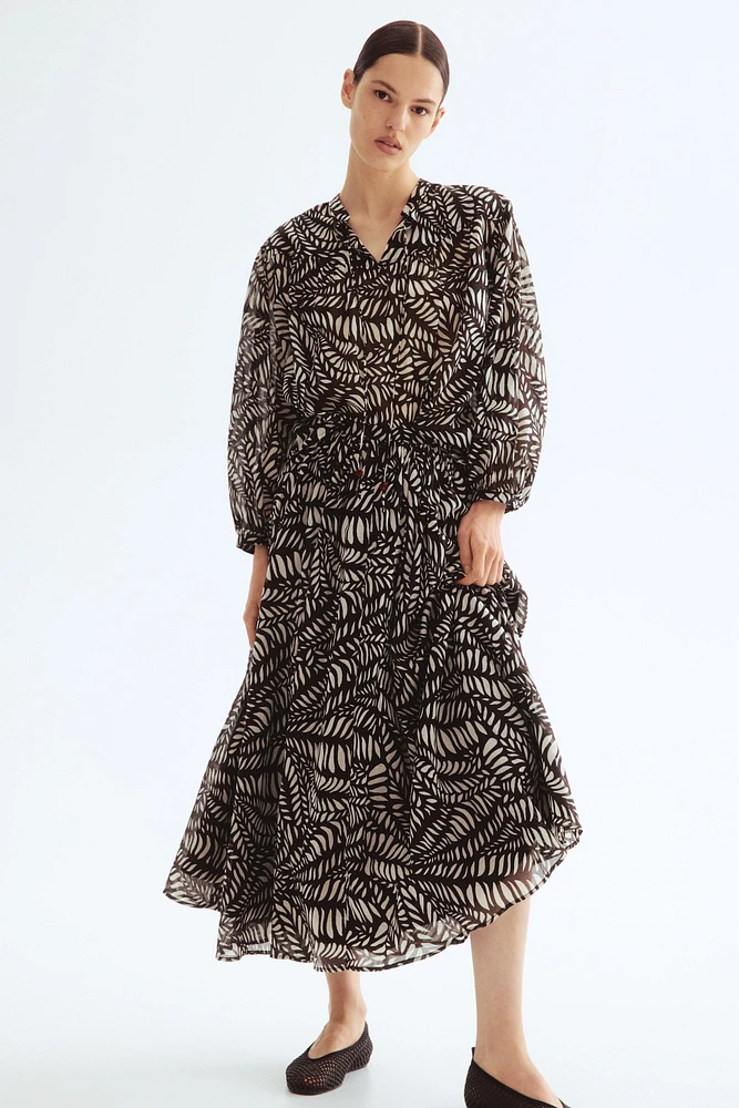 Circular cotton skirt