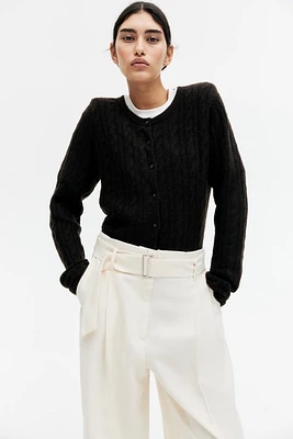 Wide Pants with Belt