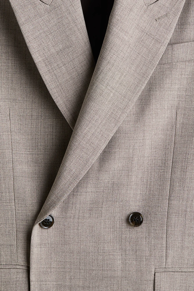 Relaxed-Fit Double-Breasted Blazer