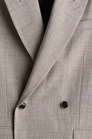 Relaxed-Fit Double-Breasted Blazer