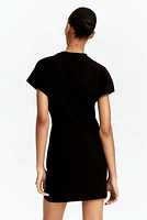 Short-Sleeved Jersey Dress