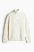 Regular Fit Half-Zip Sweater