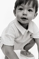 2-Piece Polo Shirt and Shorts Set