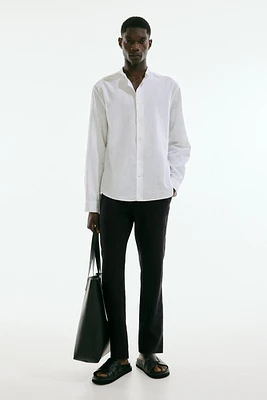 Regular-Fit Linen Pants