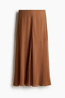 Chiffon maxi skirt