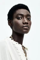 Crêpe Blouse