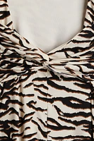 Open-Back Bodycon Dress
