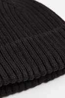 Rib-knit Hat