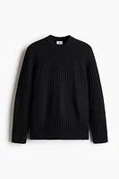Regular Fit Textured-Knit Sweater