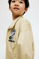 Oversized Twill Jacket
