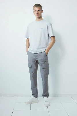 Regular-Fit Twill Cargo Pants