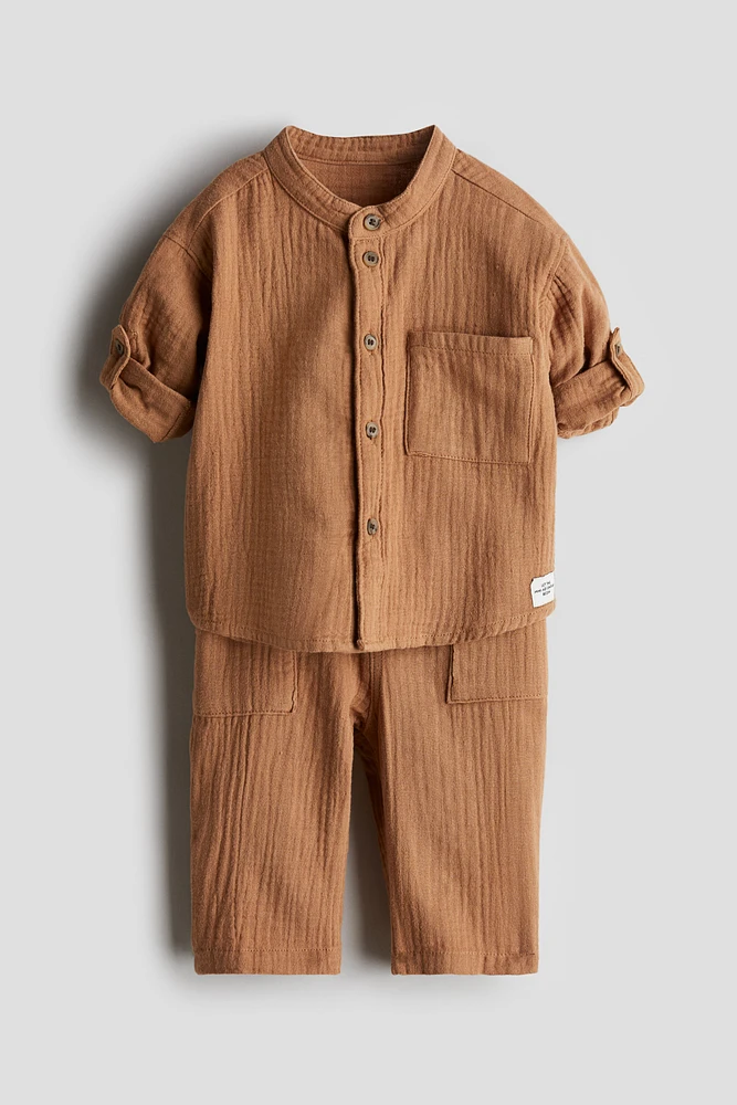 2-piece Cotton Muslin Set
