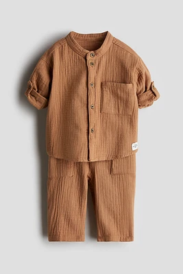 2-piece Cotton Muslin Set