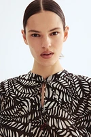Oversized Cotton Blouse