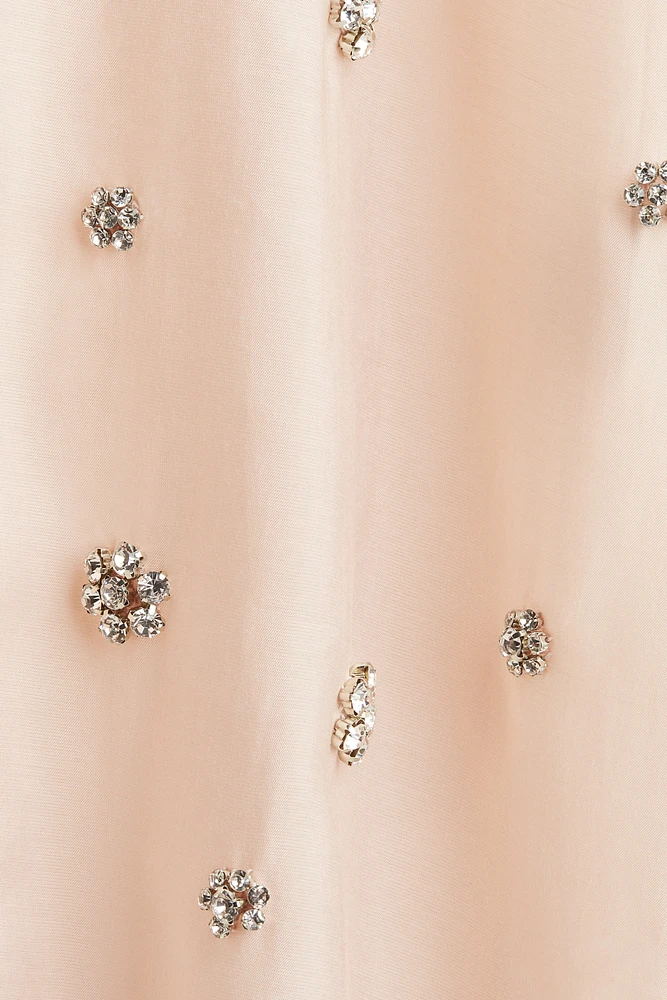 Embellished Bandeau Dress