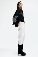 Oversized Embroidered Shirt