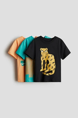 3-pack Printed T-shirts