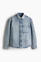 Boxy Denim Shirt