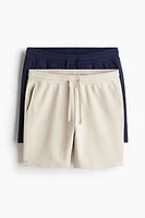 Lot de 2 shorts classique en molleton