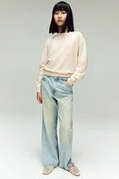 Cashmere-Blend Sweater