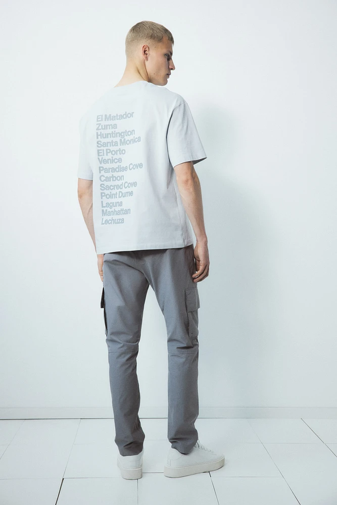 Regular-Fit Twill Cargo Pants