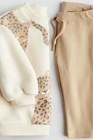 2-piece Sweatshirt and Leggings Set
