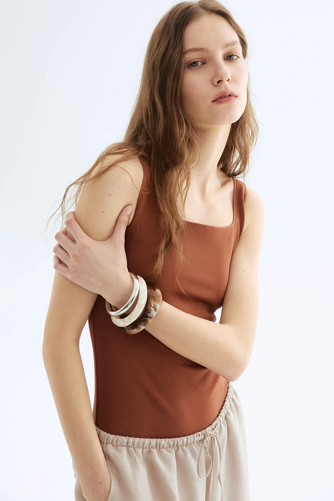 Interlock Thong Bodysuit