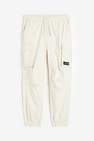 Relaxed Fit Cotton Cargo Joggers