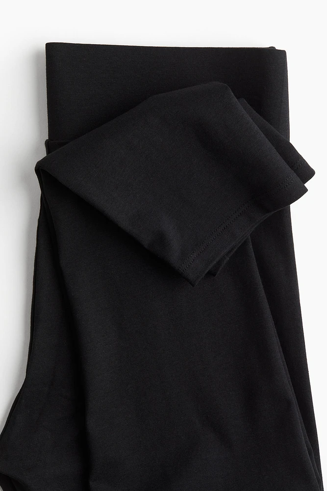 Cotton-blend Leggings