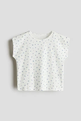 Printed Boxy Top