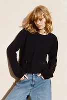 Moss-Knit Sweater