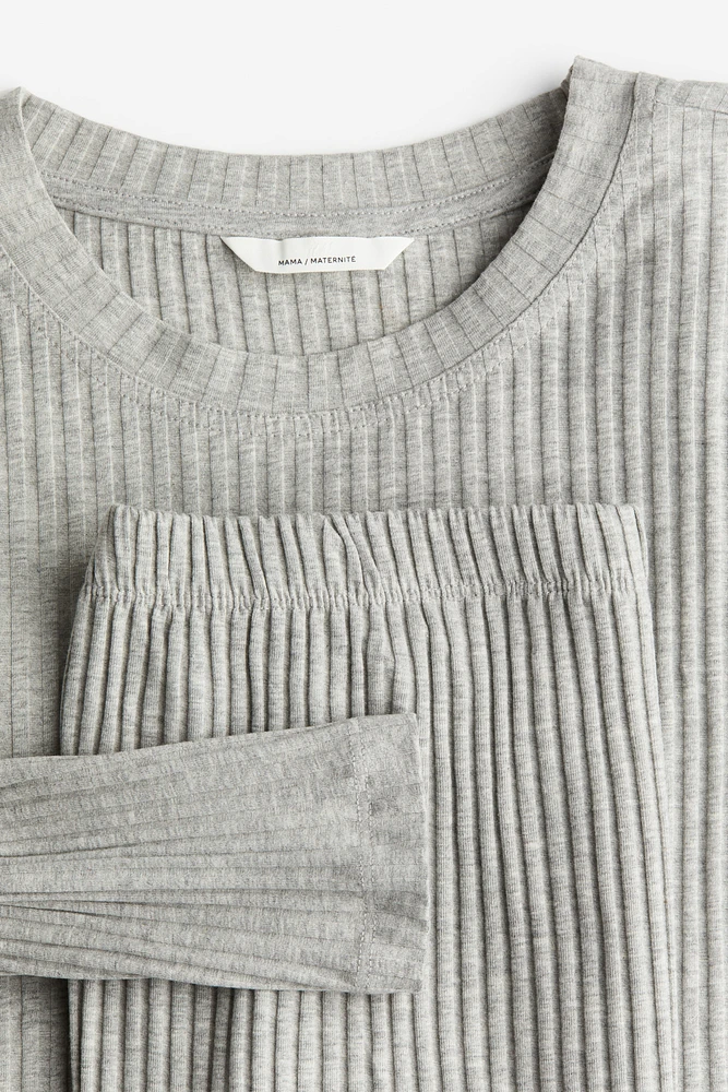 MAMA 2-piece Ribbed Set