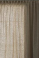 One-pack Long and Wide Lyocell-Blend Curtain Panel