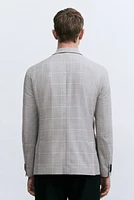 Regular-Fit Single-Breasted Jacket